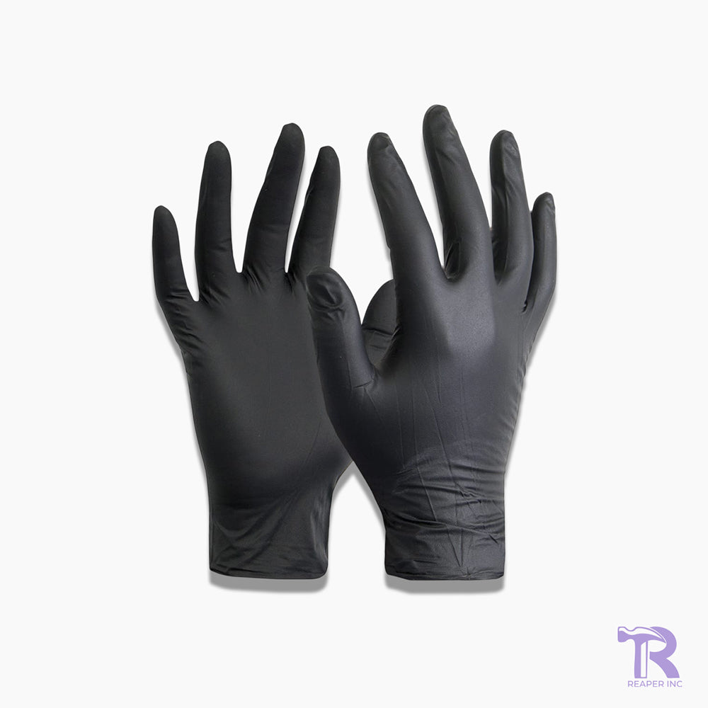 Black Nitrile Gloves