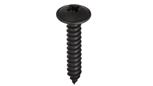 Self-Tapping Black Flanged Screws